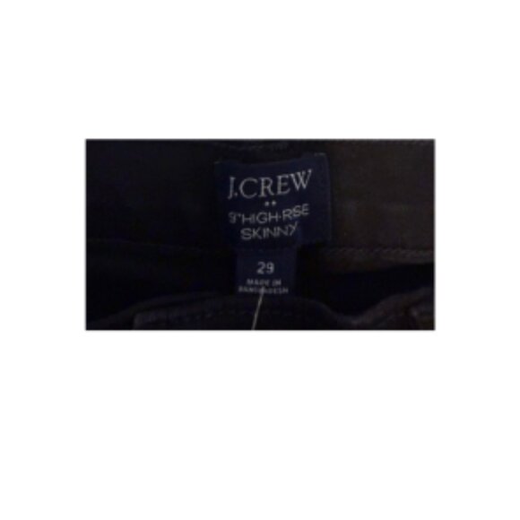 J.Crew Women’s Black Skinny Jeans W29 NWT - Picture 9 of 10